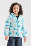 PRINTED PUFFER JACKET