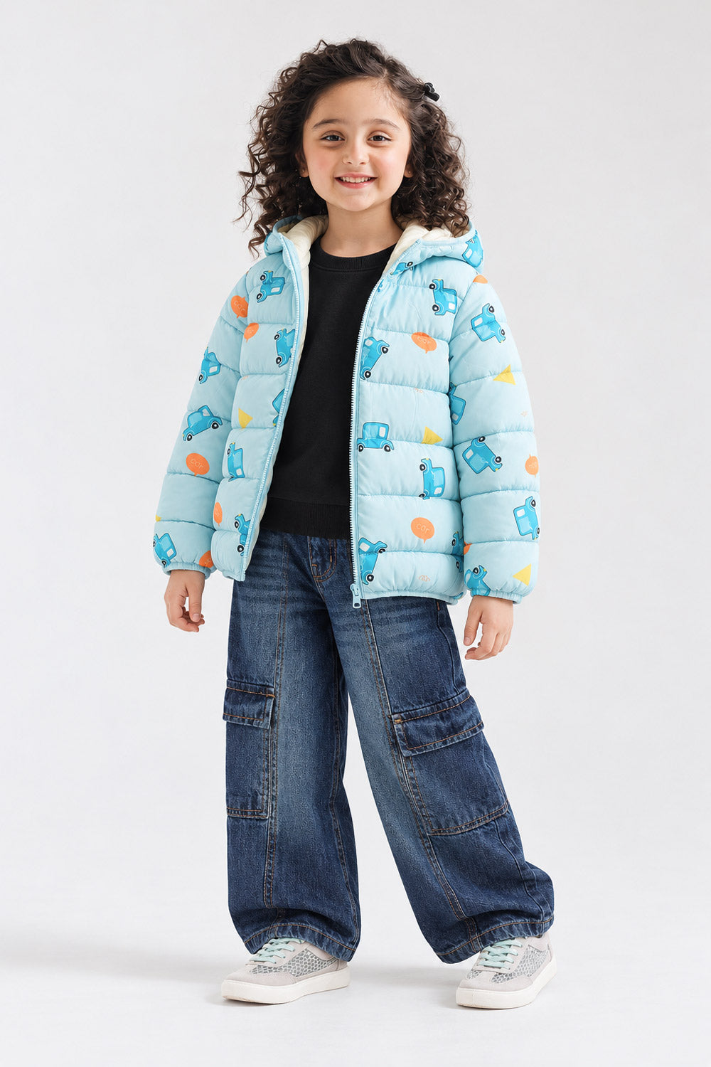 PRINTED PUFFER JACKET