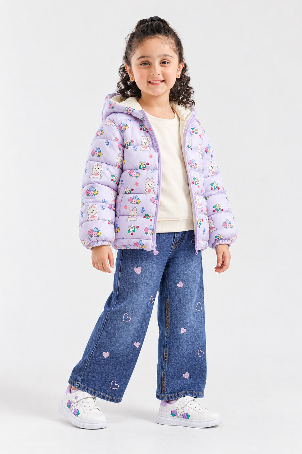 PRINTED PUFFER JACKET