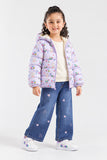 PRINTED PUFFER JACKET
