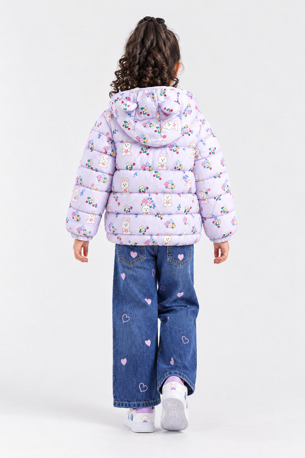 PRINTED PUFFER JACKET