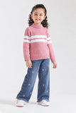 GIRLS MOCK NECK SWEATER