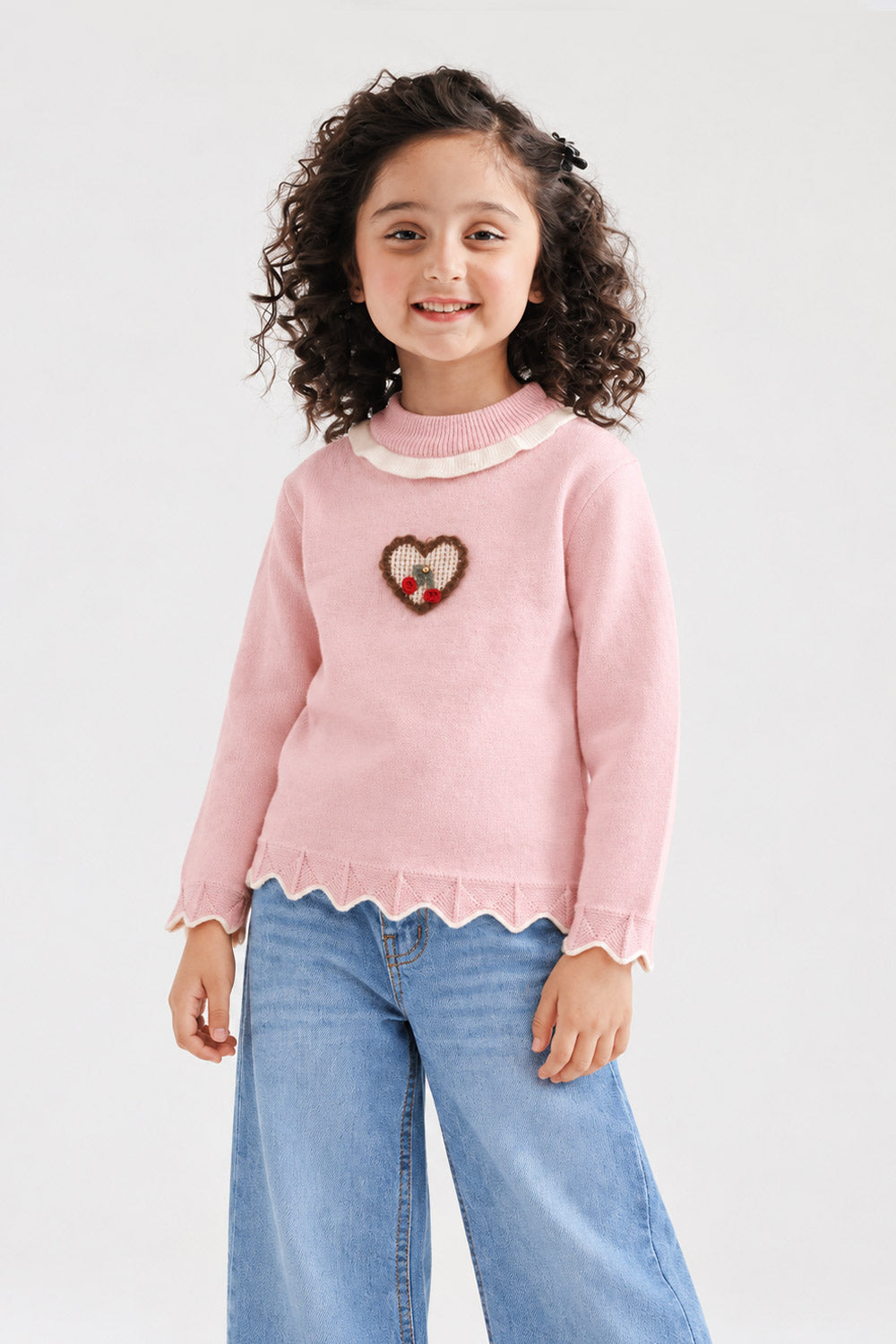 PINK WOOL SWEATER