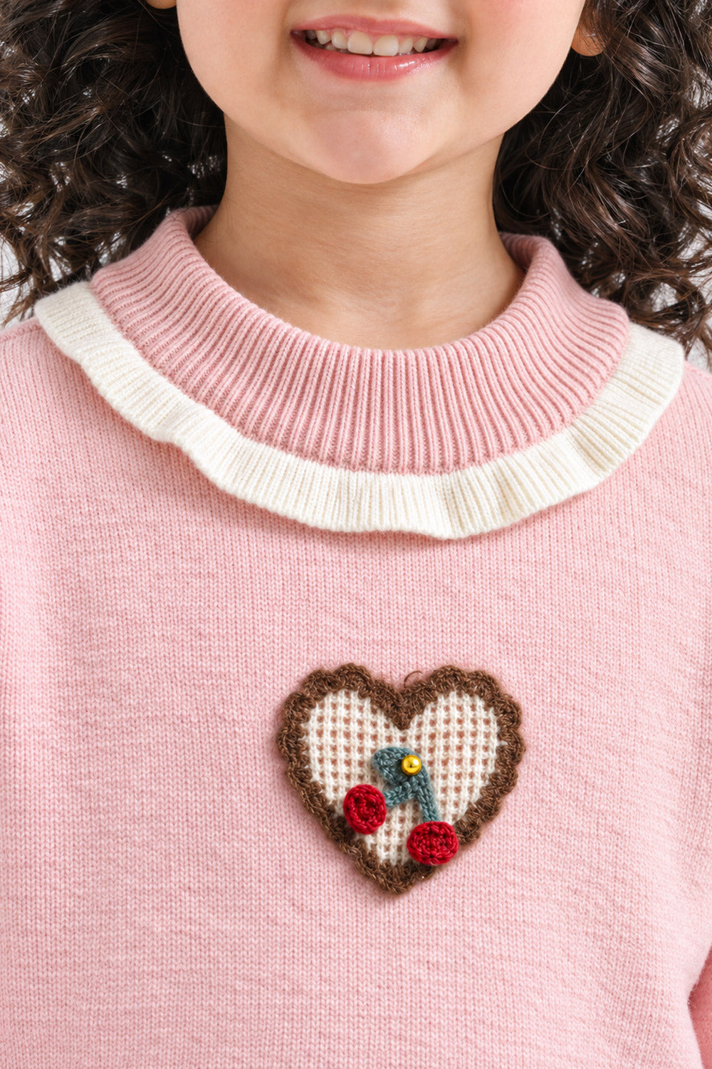 PINK WOOL SWEATER