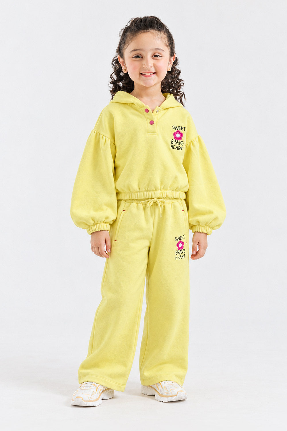EMBROIDERED HOODIE & CO-ORD SET