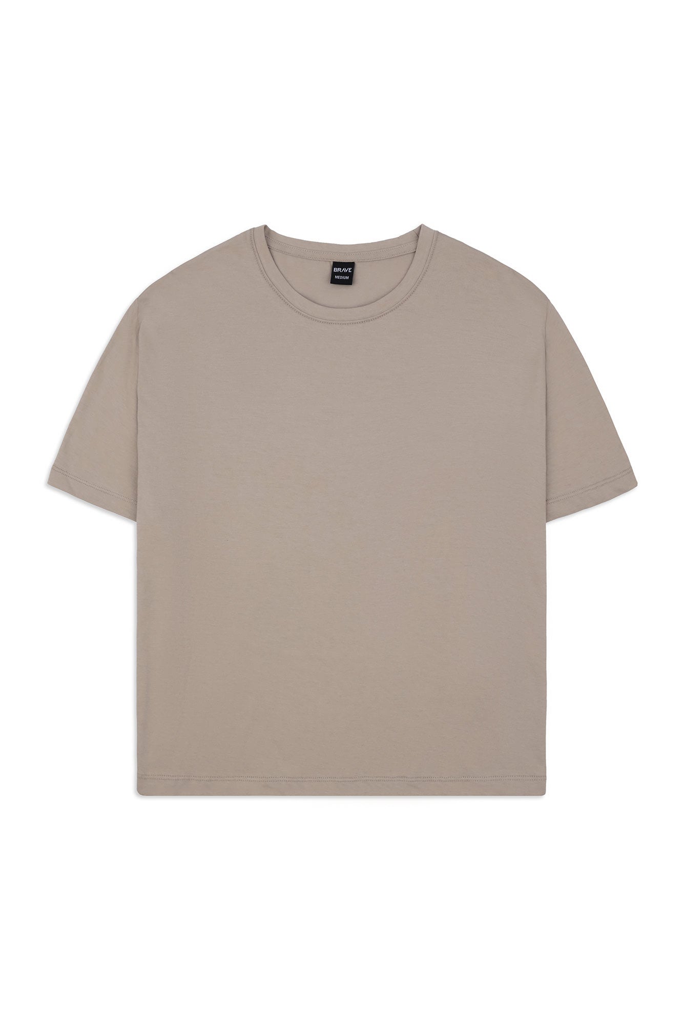 Women's Oversized Raw-Hem Crop Top