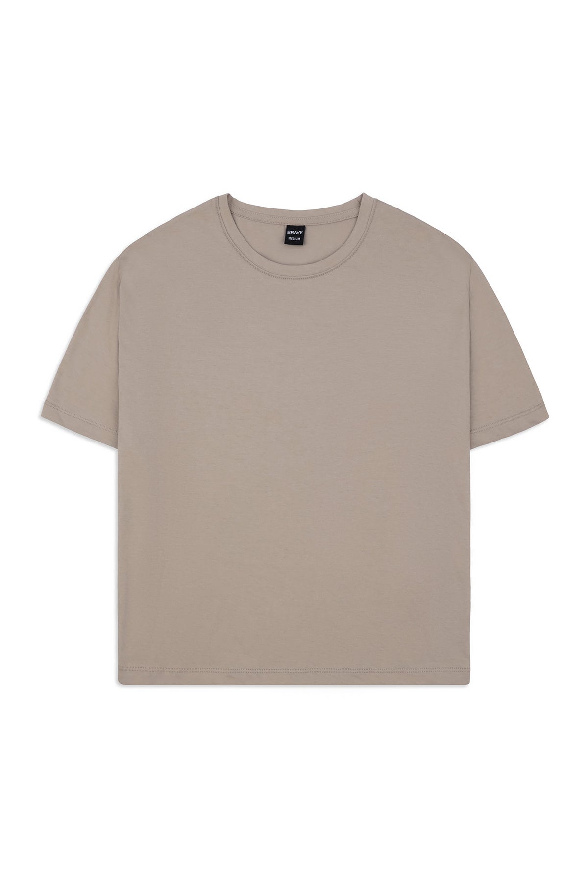 Women's Oversized Raw-Hem Crop Top