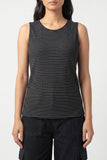 The Fine Stripe Knit Tank Top