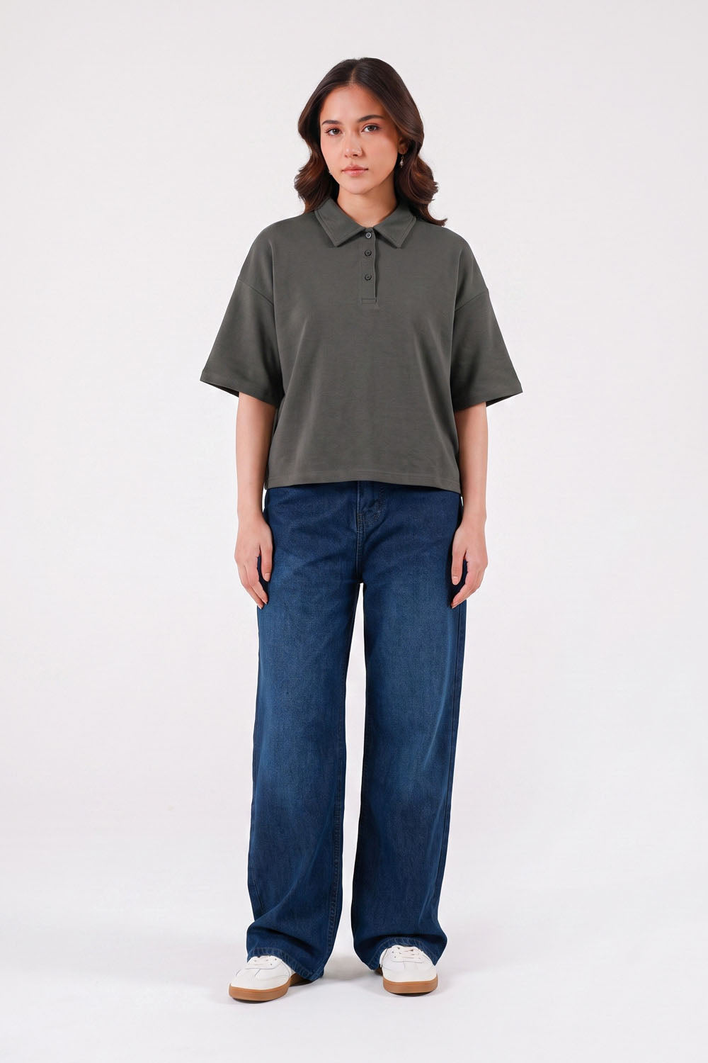 LADIES BOX FIT POLO