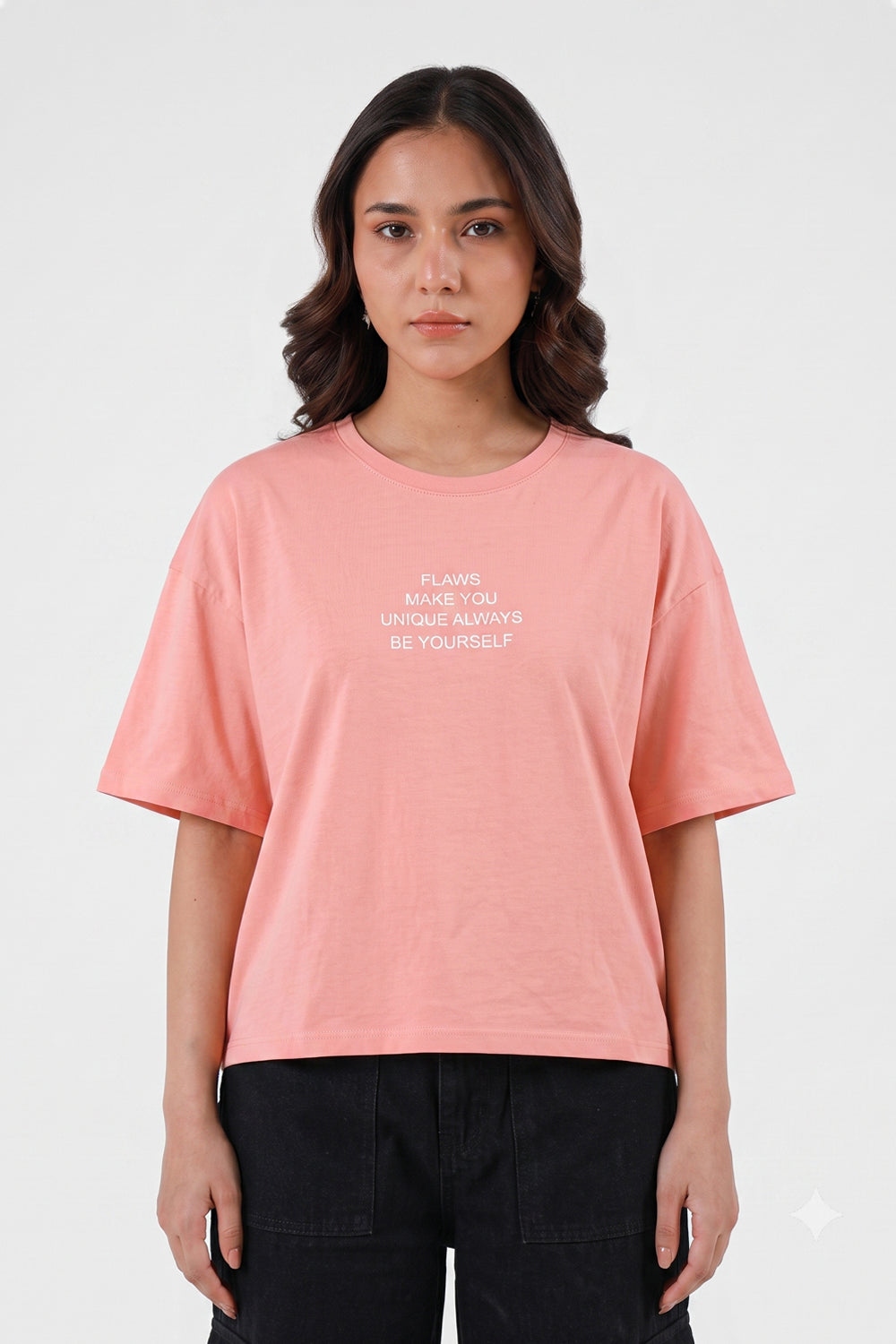 LADIES BOXY FIT TEE