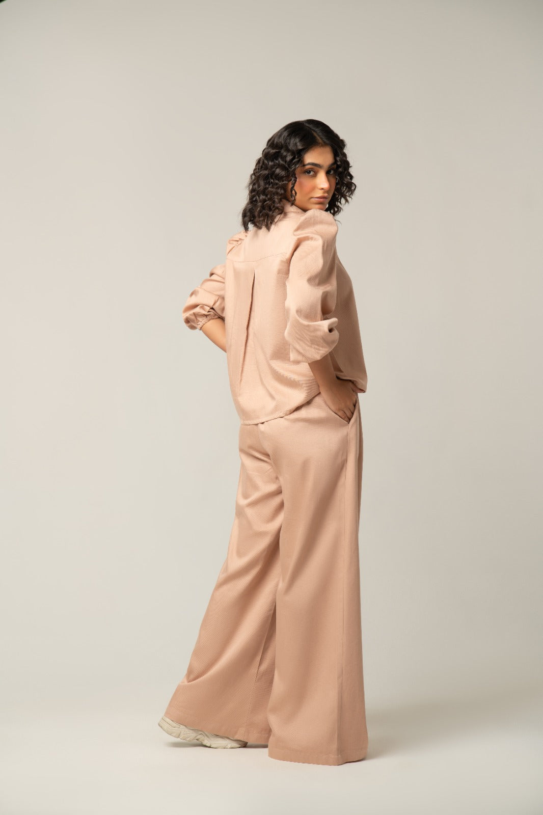 The Nude Satin CO-ORD Set