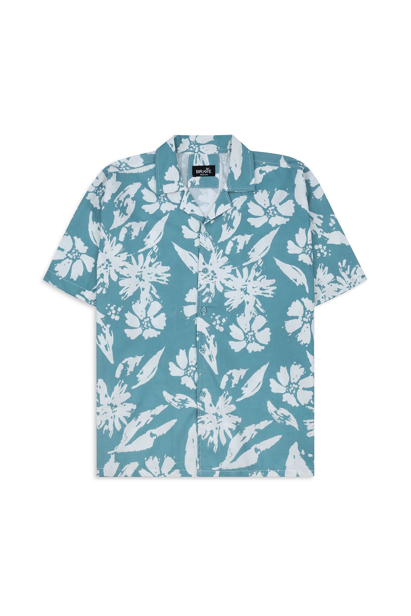 Men’s Botanical Print Resort Shirt