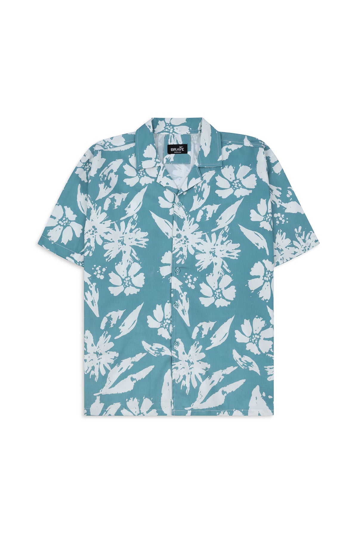 Men’s Botanical Print Resort Shirt