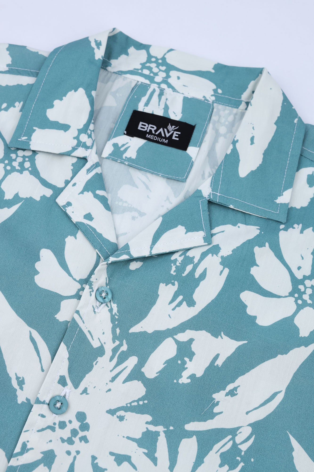 Men’s Botanical Print Resort Shirt