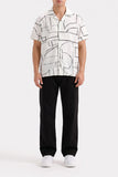 Men’s Digital Print Casual Shirt