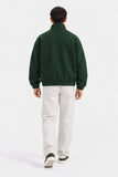 MOCK NECK WOOL JACKET