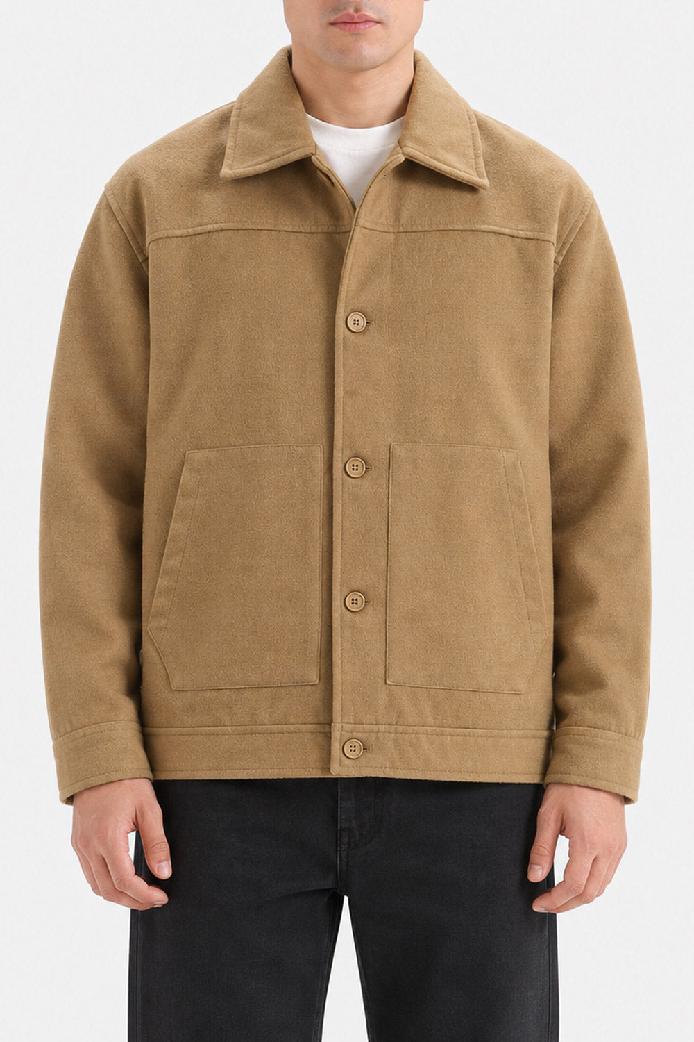 KENT COLLAR WOOL JACKET