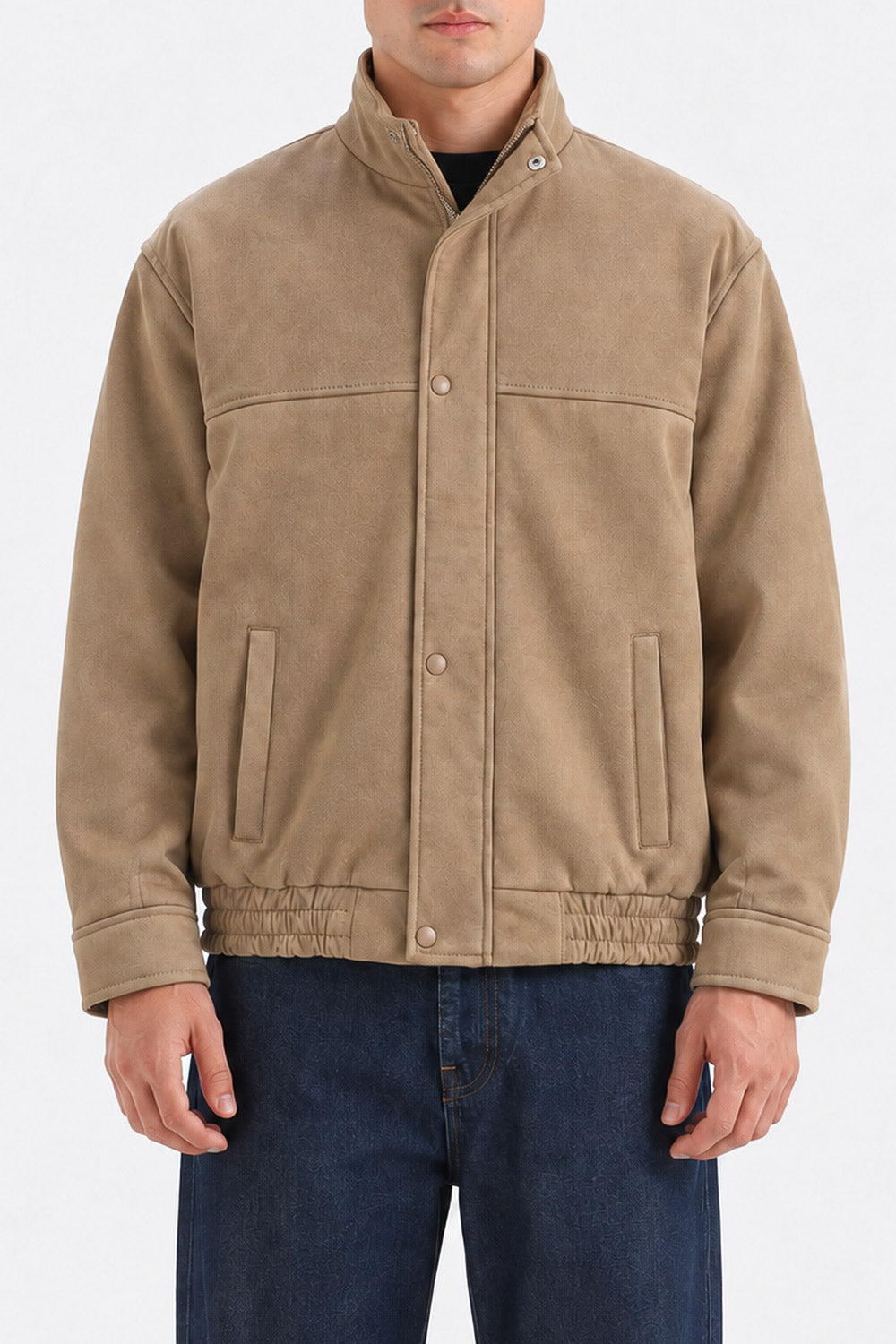 FAUX SUEDE JACKET