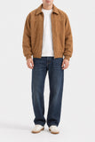 ZIP-UP SUEDE JACKET