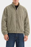 FAUX SUEDE  LEATHER JACKET