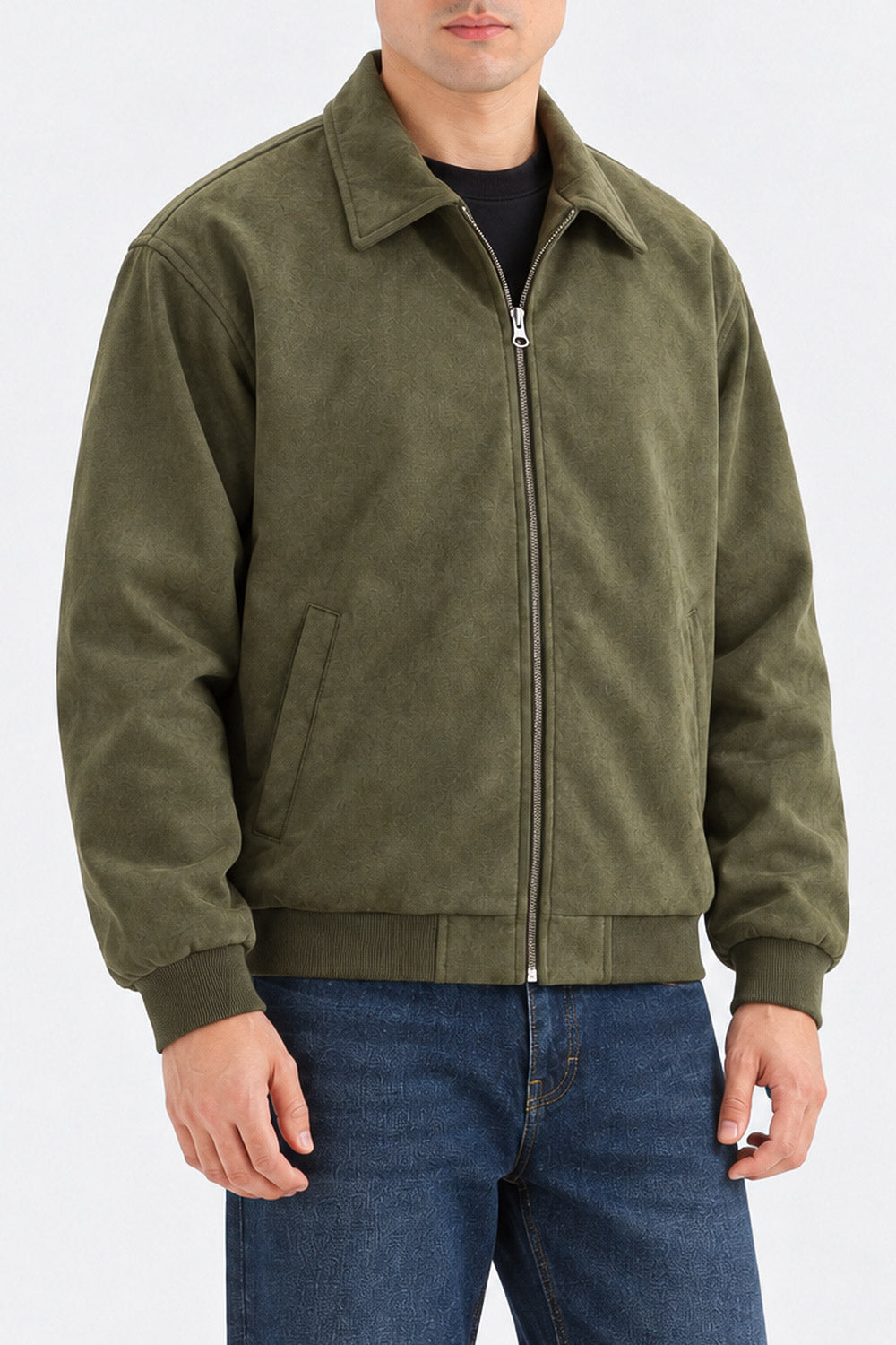 KENT COLLAR SUEDE  JACKET