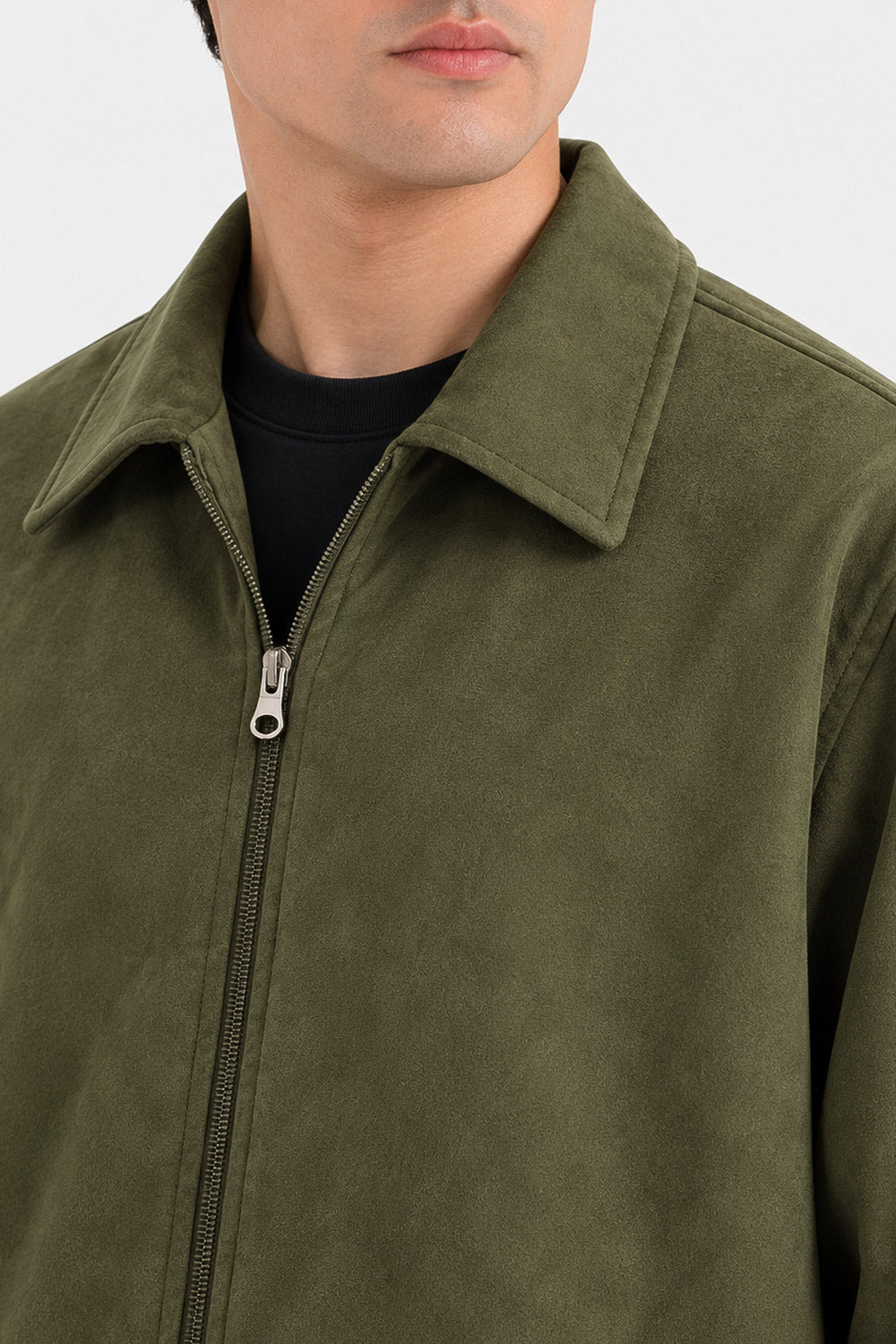 KENT COLLAR SUEDE  JACKET
