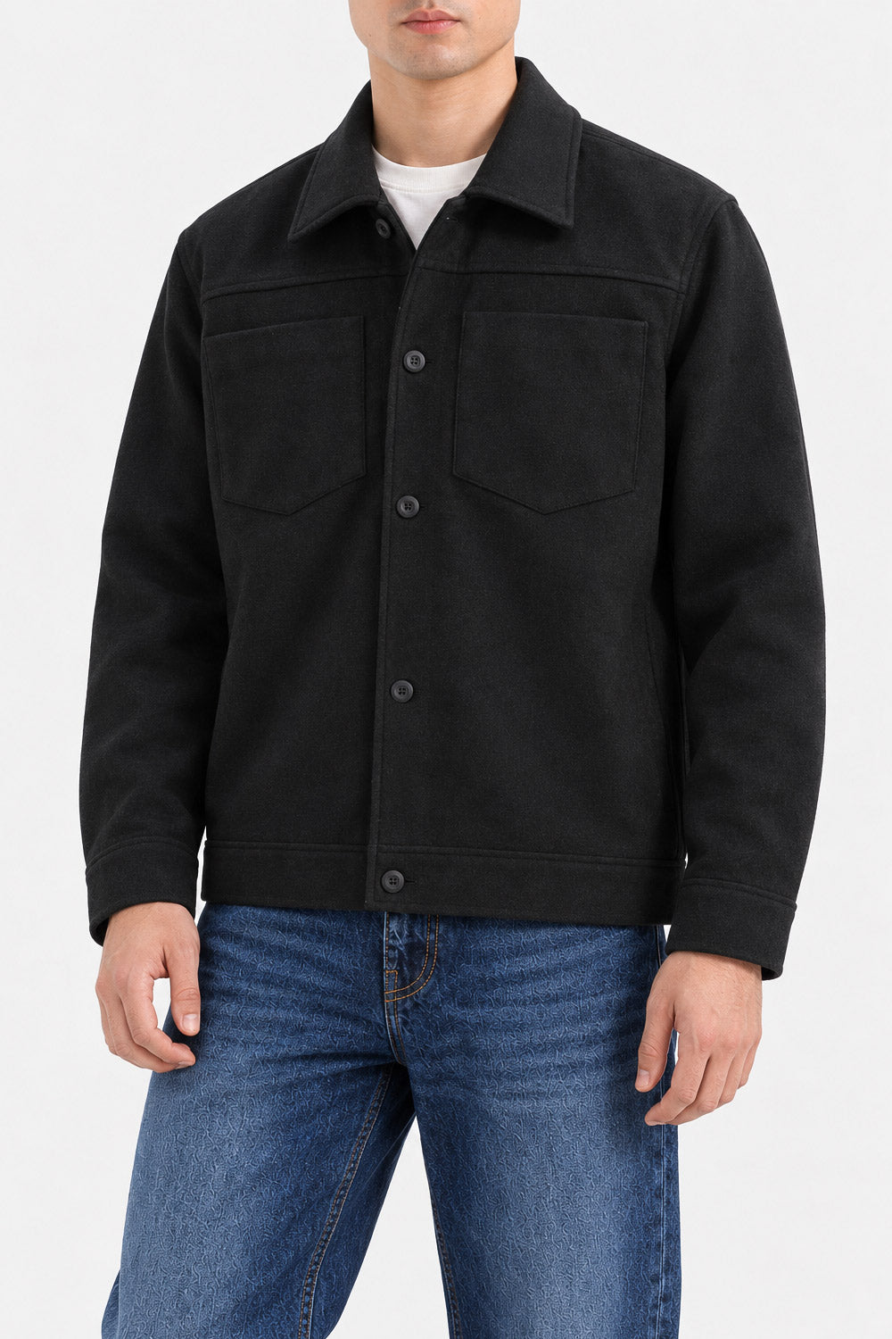 KENT COLLAR WOOL JACKET