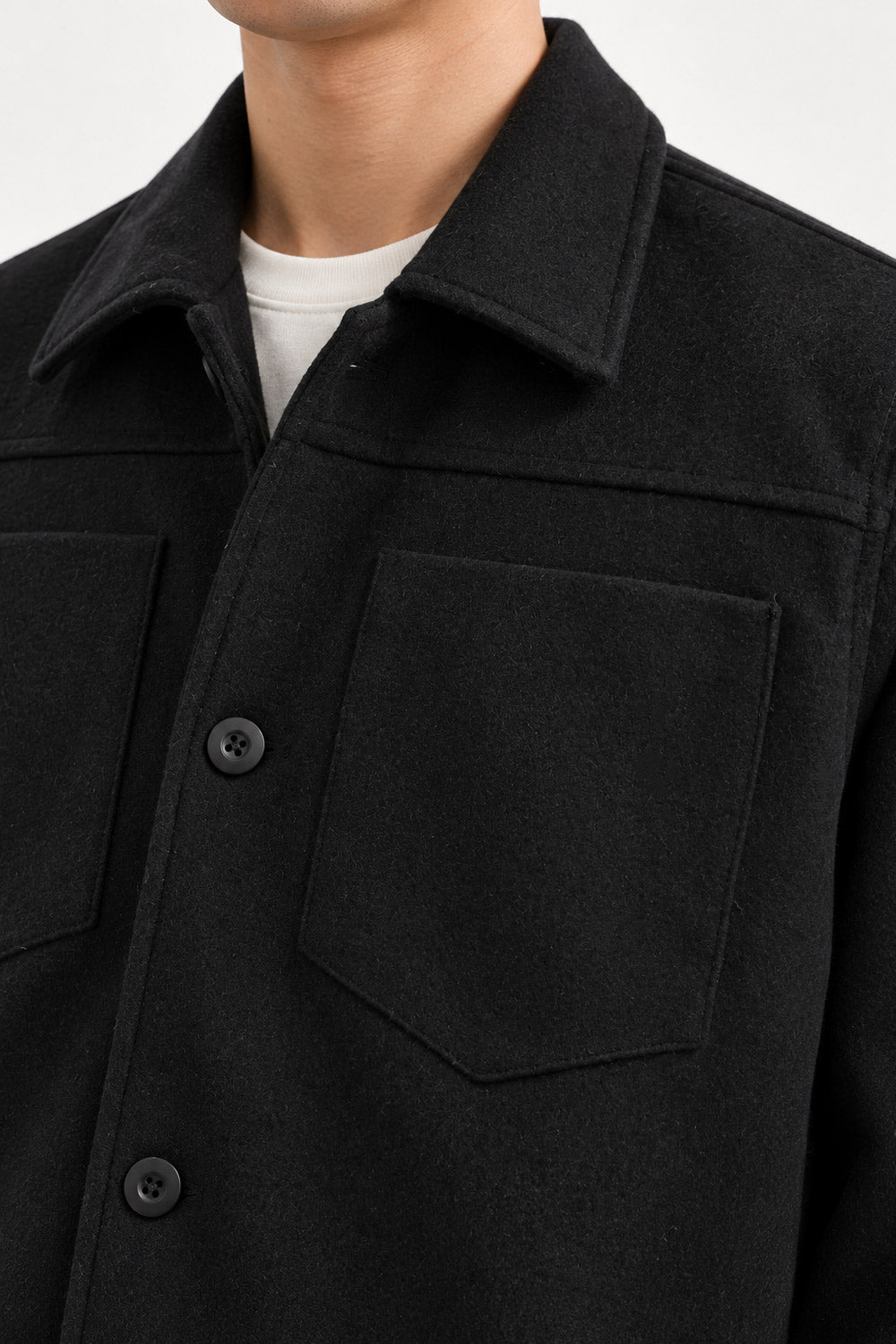 KENT COLLAR WOOL JACKET