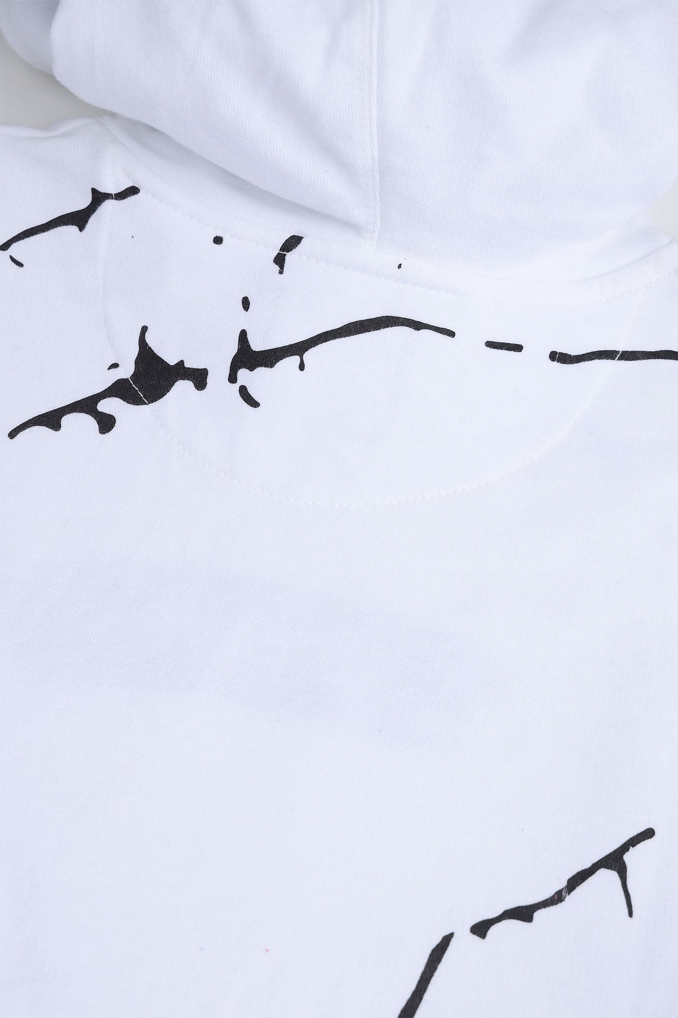 Marble Print Men's Hoodie