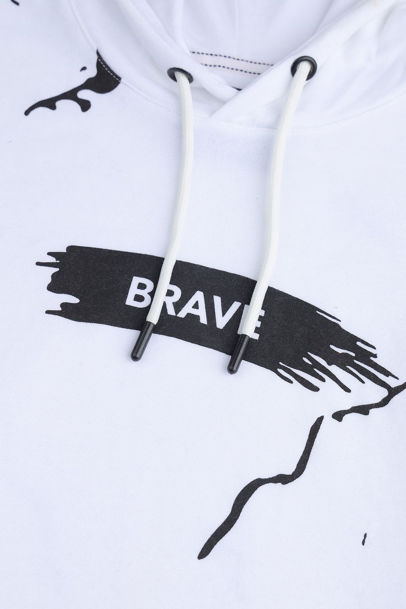 Marble Print Men's Hoodie