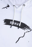 Marble Print Men's Hoodie