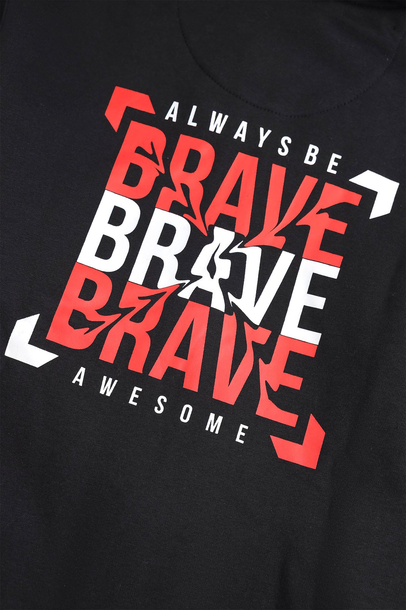 BRAVE AWSOME Zip-Up Hoodie