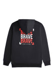 BRAVE AWSOME Zip-Up Hoodie