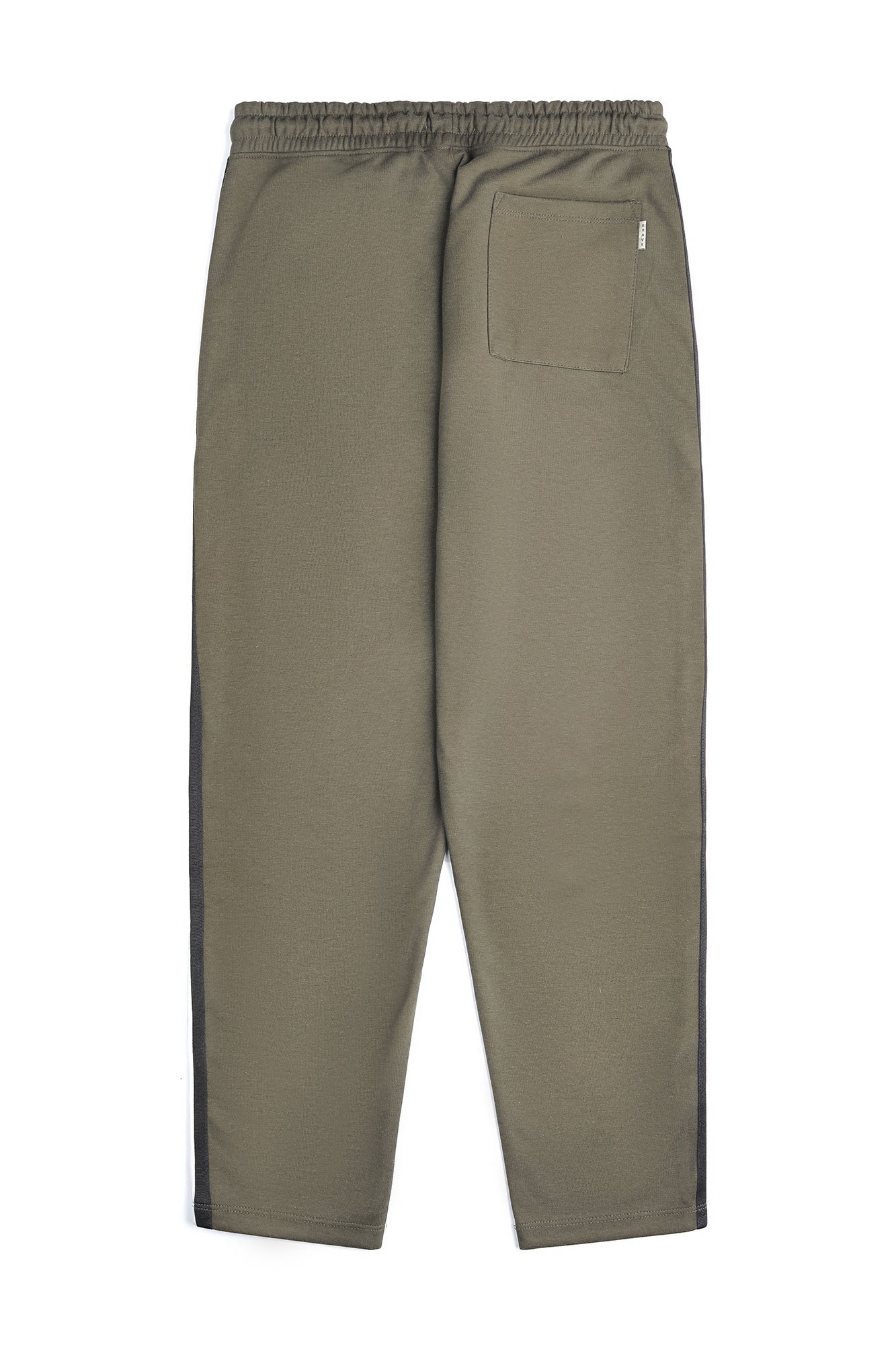 Olive  Side-Stripe Athletic Trouser
