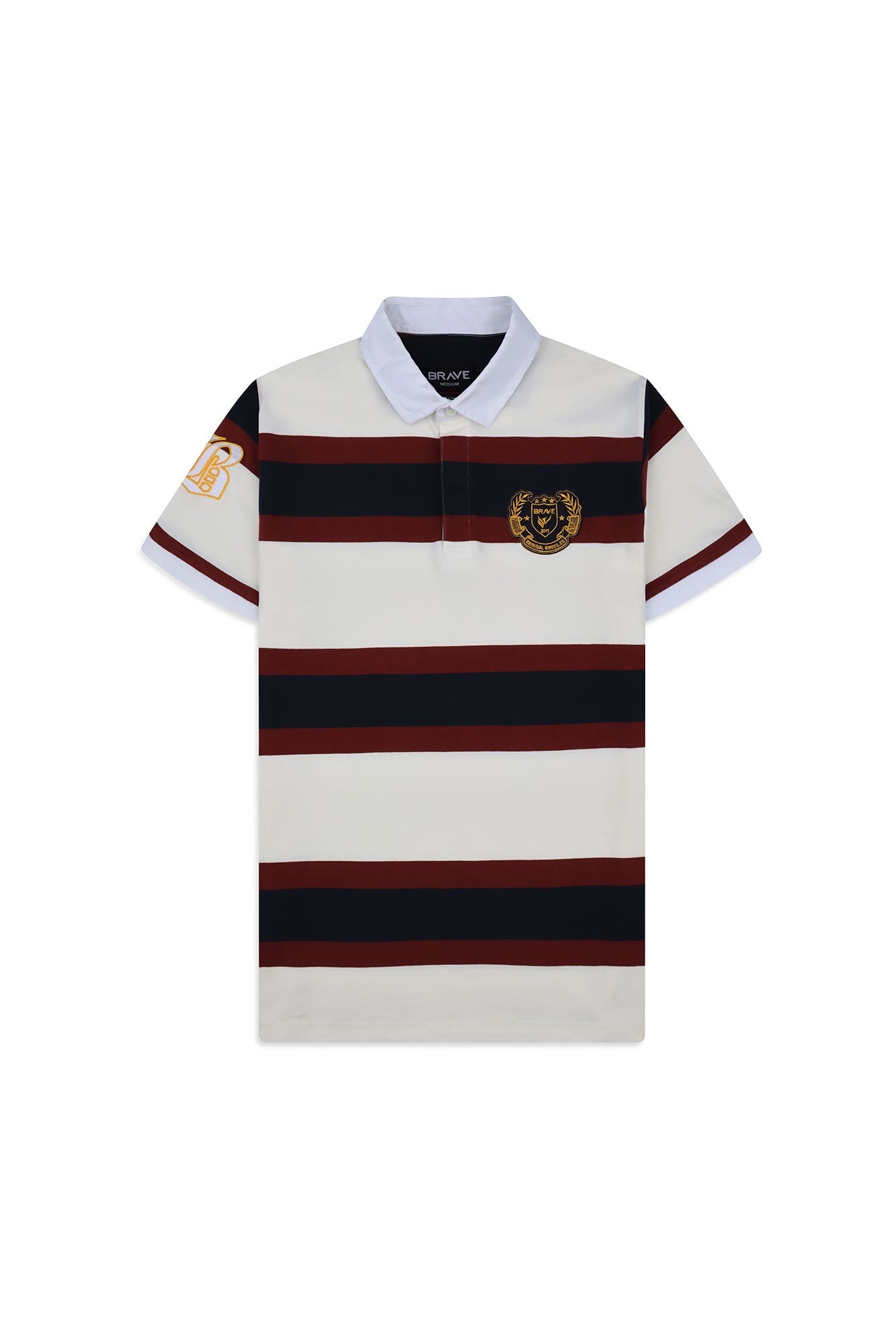 Men’s Heritage Striped Rugby Polo
