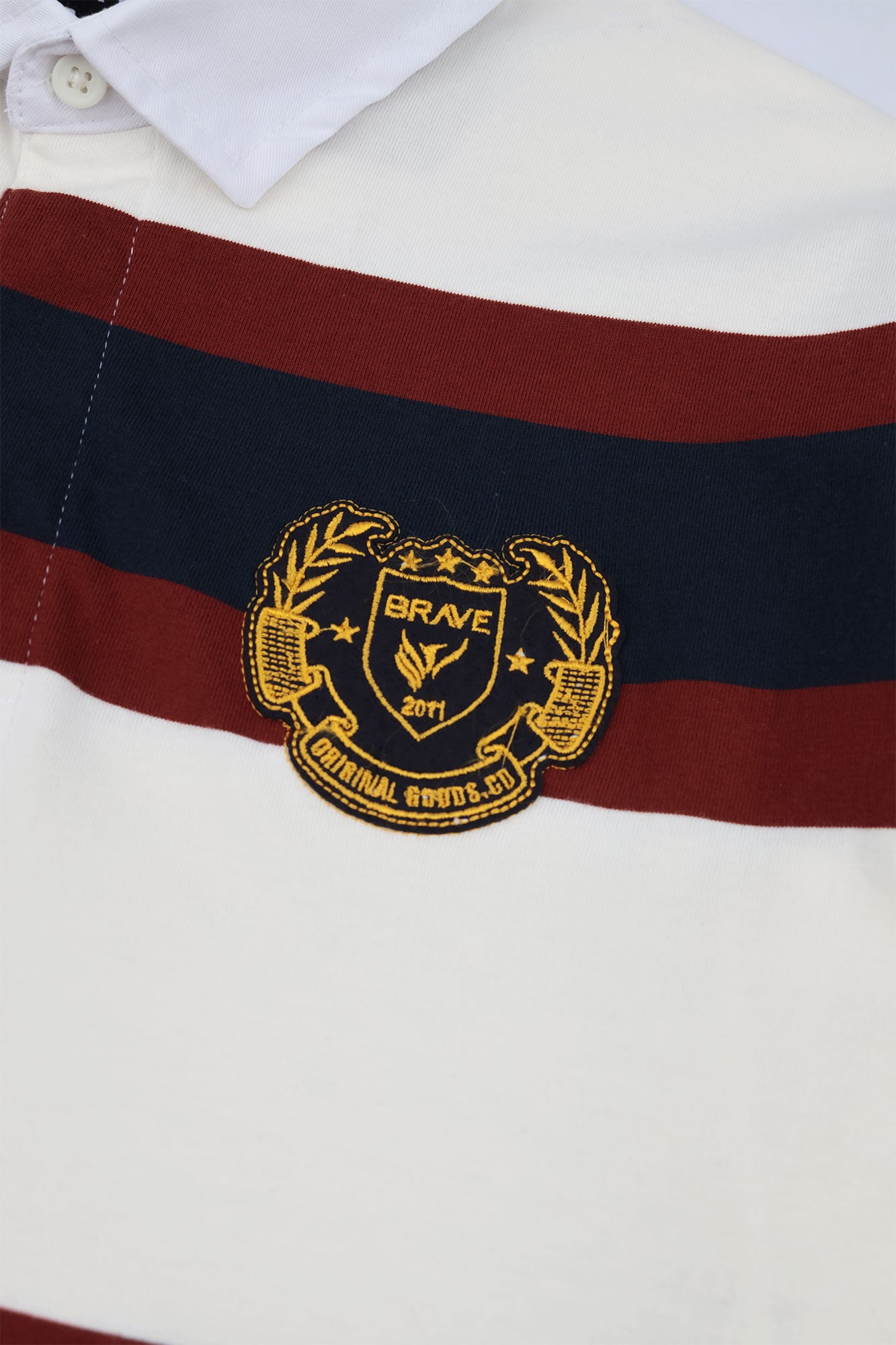 Men’s Heritage Striped Rugby Polo