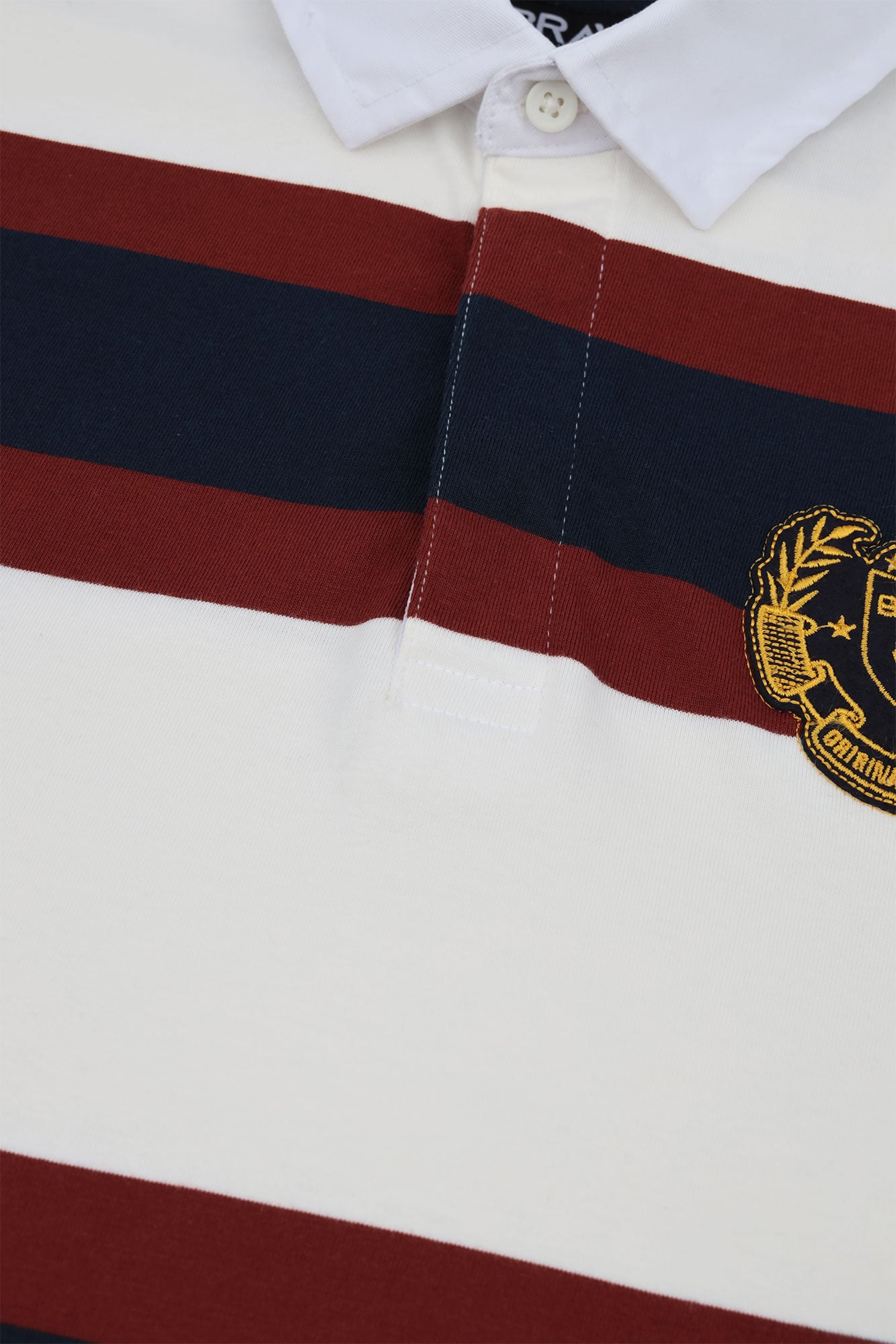 Men’s Heritage Striped Rugby Polo
