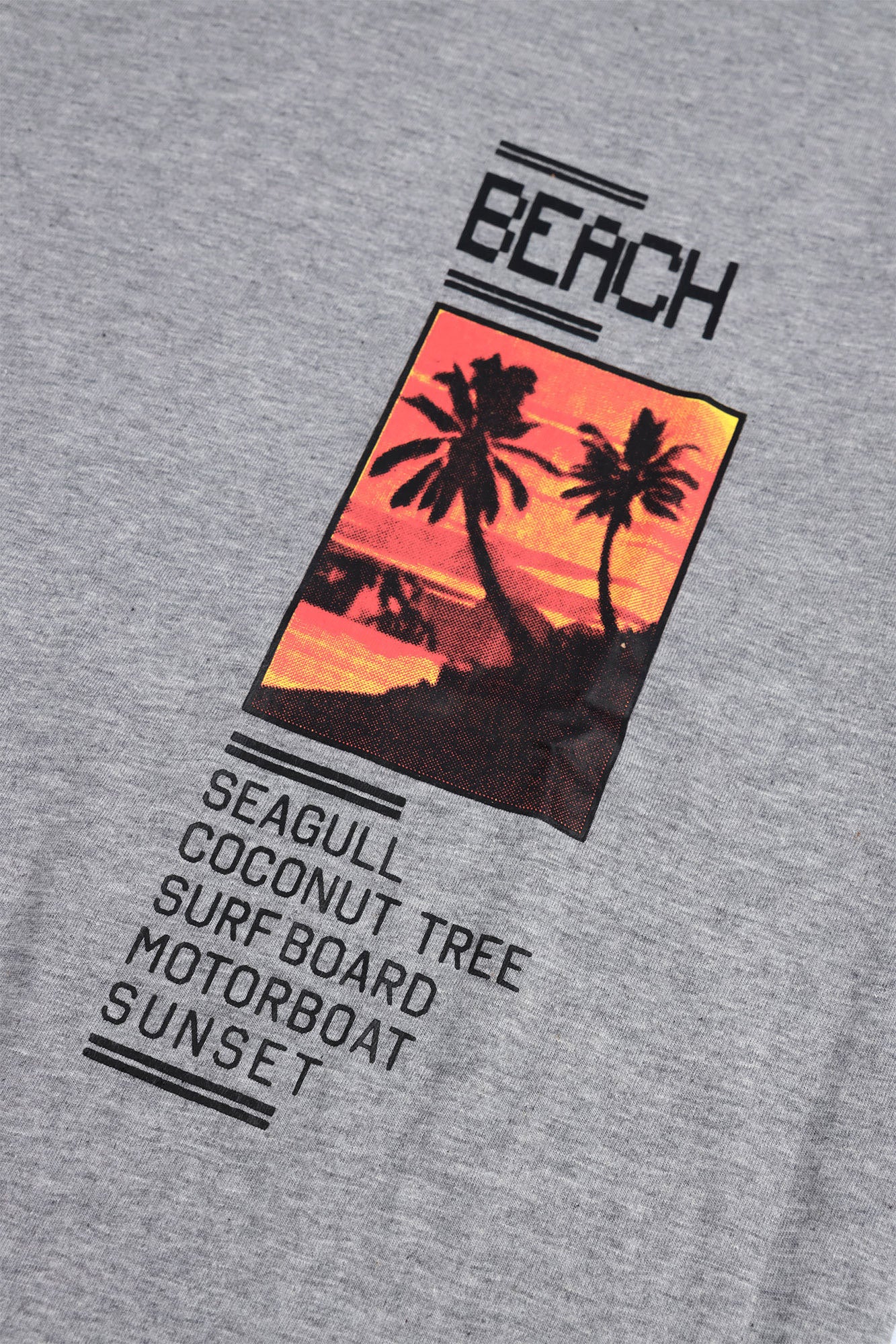 Men’s Graphic Sunset Beach Tee