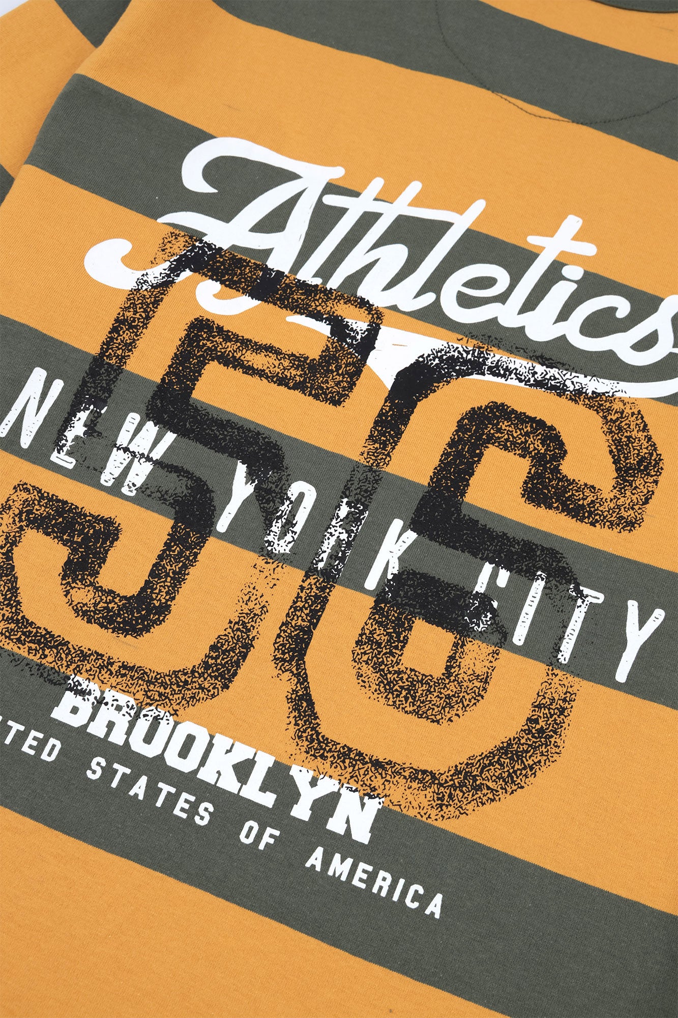 Men's Varsity Striped Jersey Tee