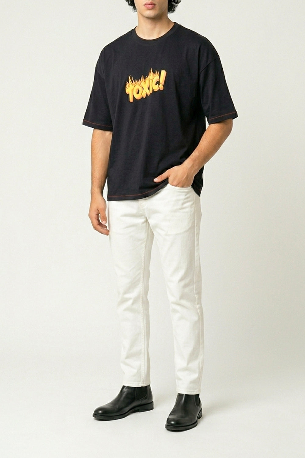 Men's "Toxic" Flame Tee