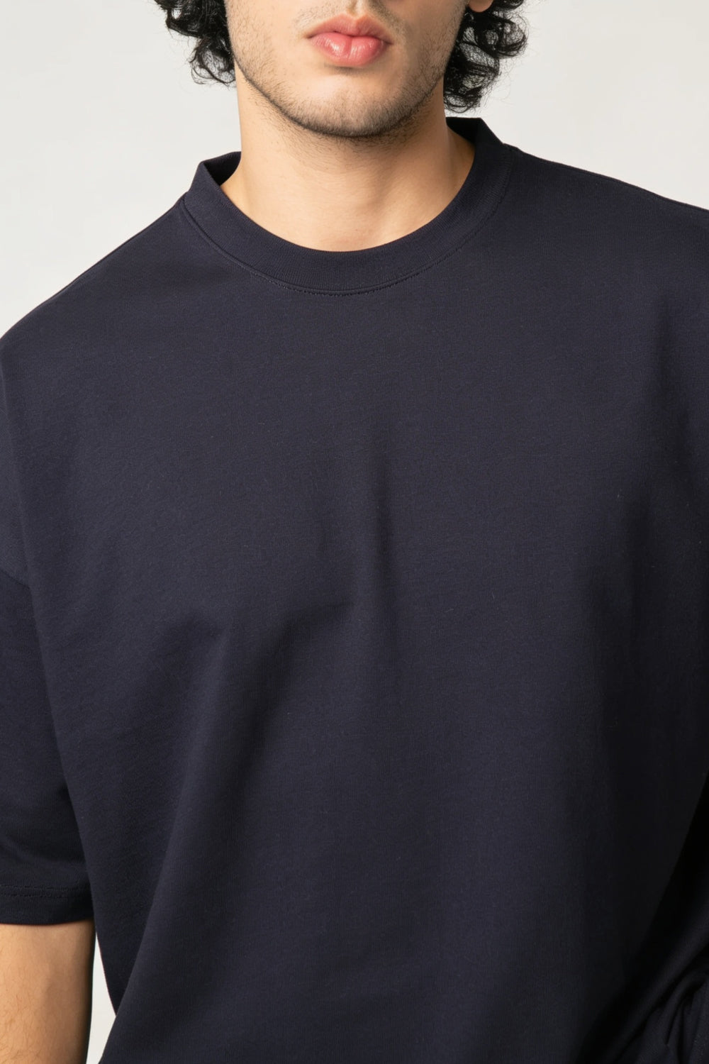 Men’s Dark Purple Oversized Tee