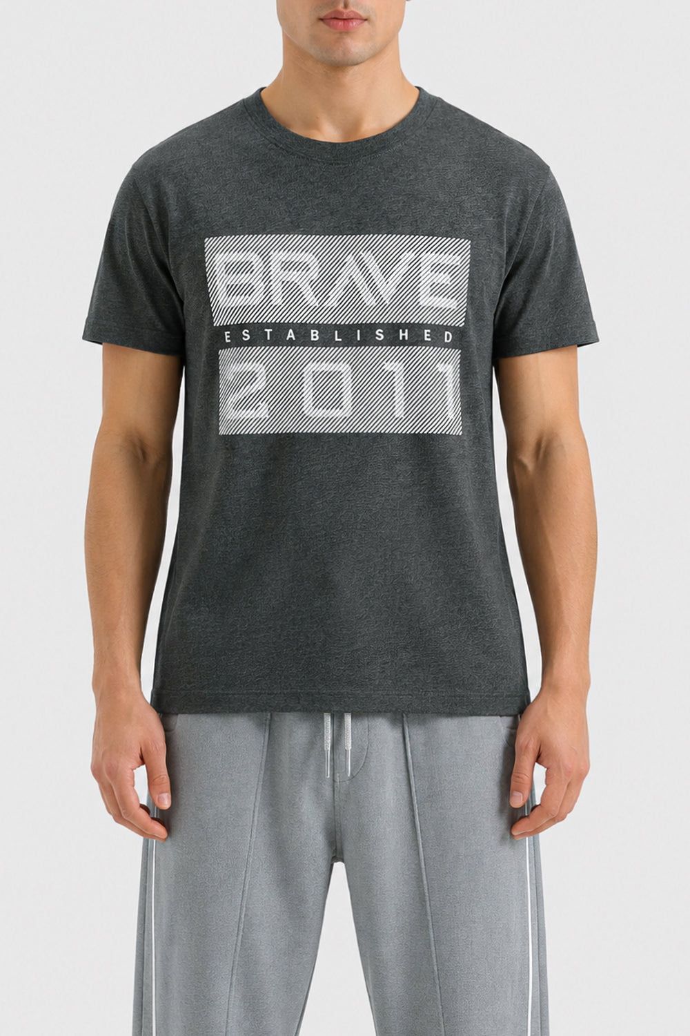 MENS HD PRINTED CREW NECK