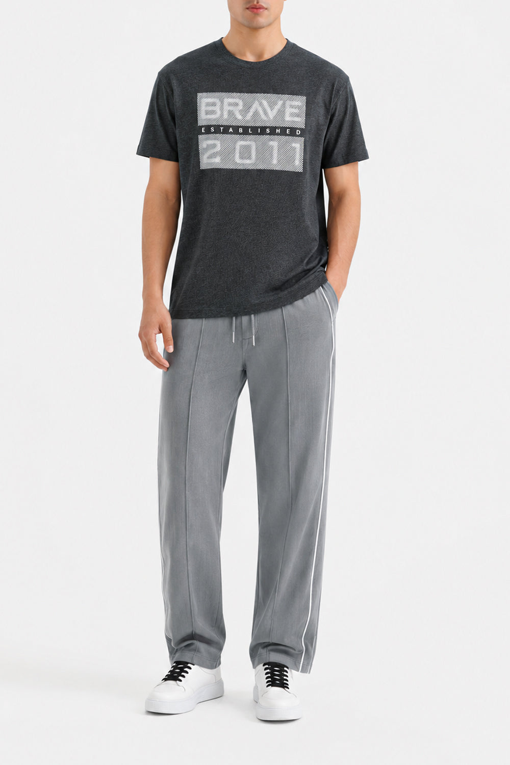 MENS HD PRINTED CREW NECK