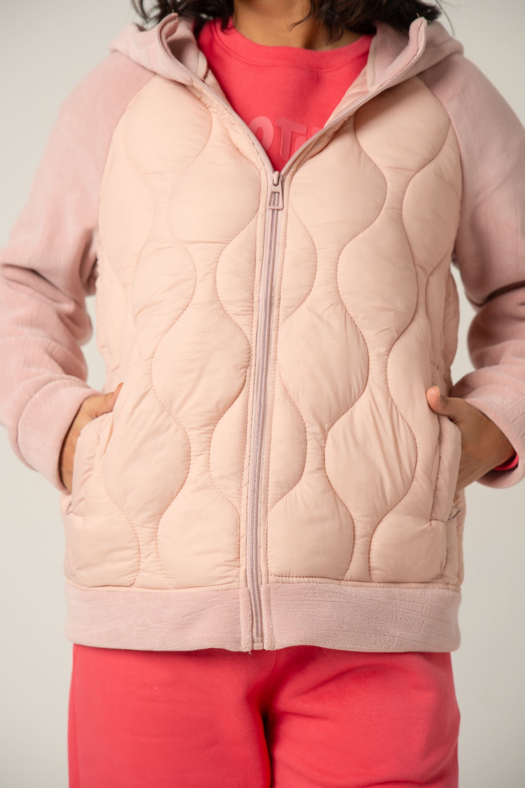 Mouve Quilted Puffer Hybrid Jacket