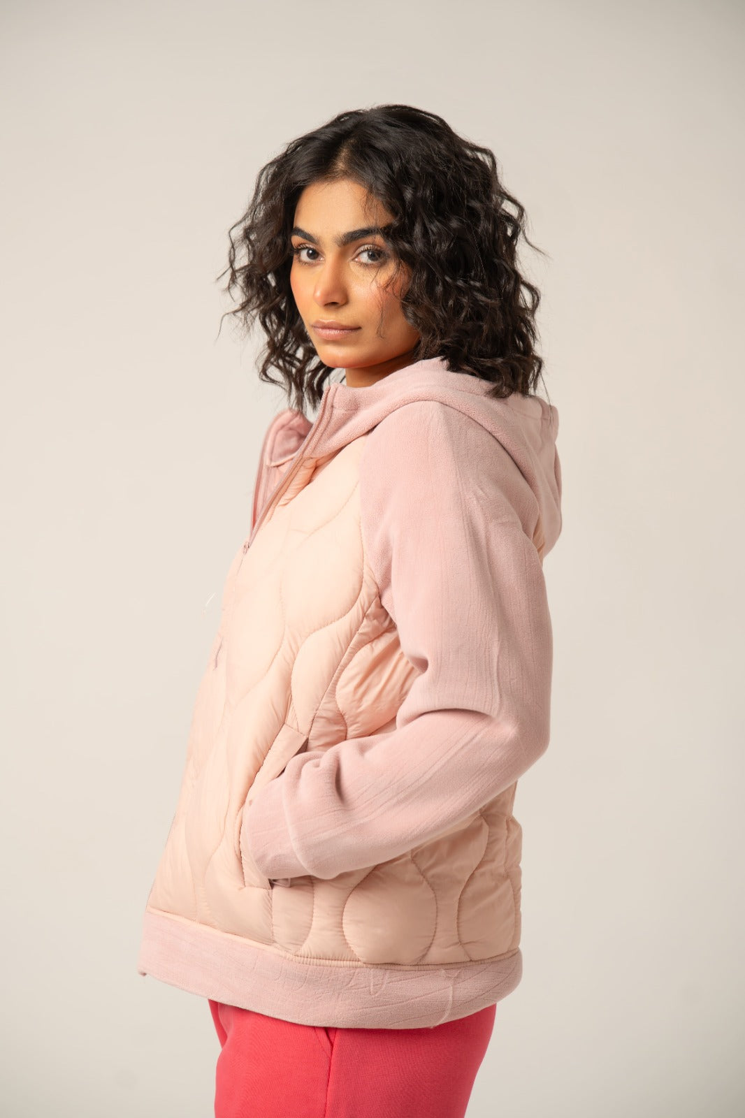 Mouve Quilted Puffer Hybrid Jacket