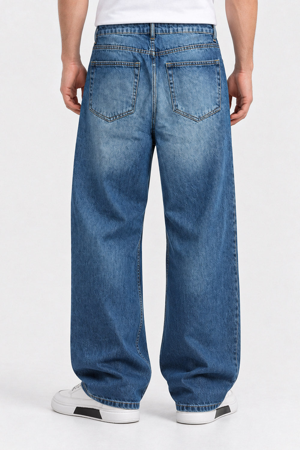WIDE LEG FIT DENIM