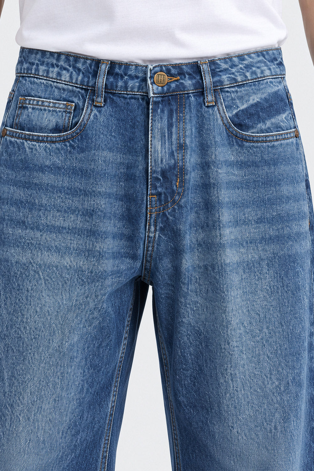 WIDE LEG FIT DENIM