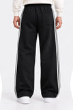 CONTRAST TAPE BAGGY FIT TROUSER