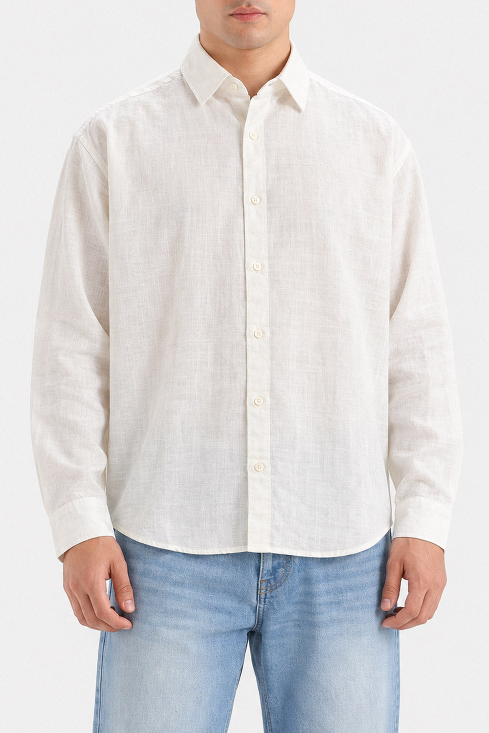SLUB LINEN SHIRT