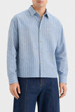 STRIPER CROPPED FIT SHIRT